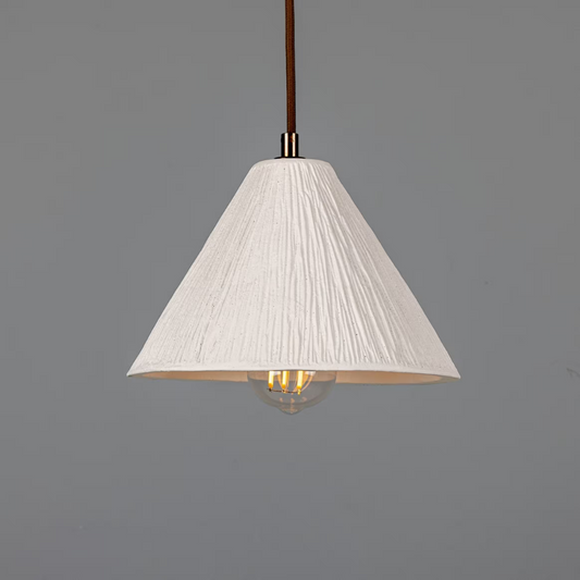 Tilia Organic Ceramic Cone Pendant