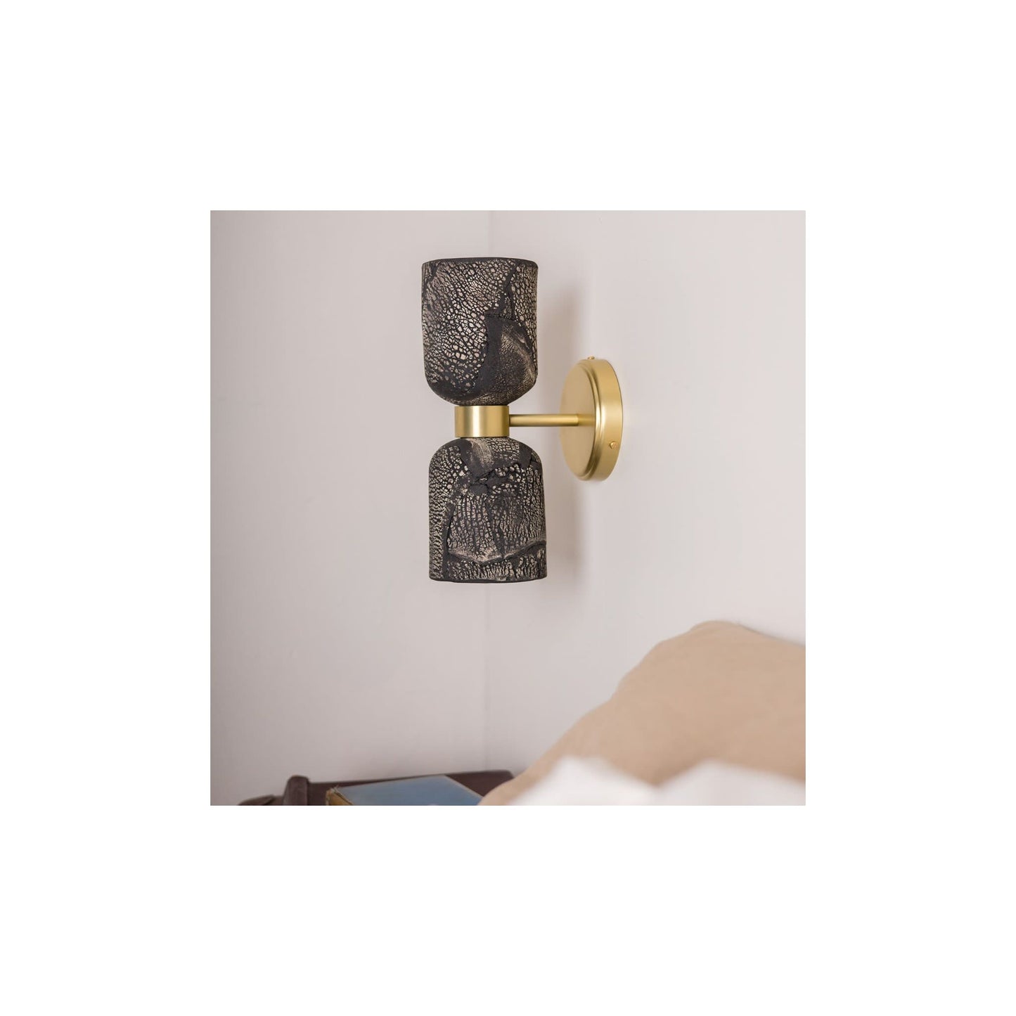 Sakura Double Ceramic Wall Light