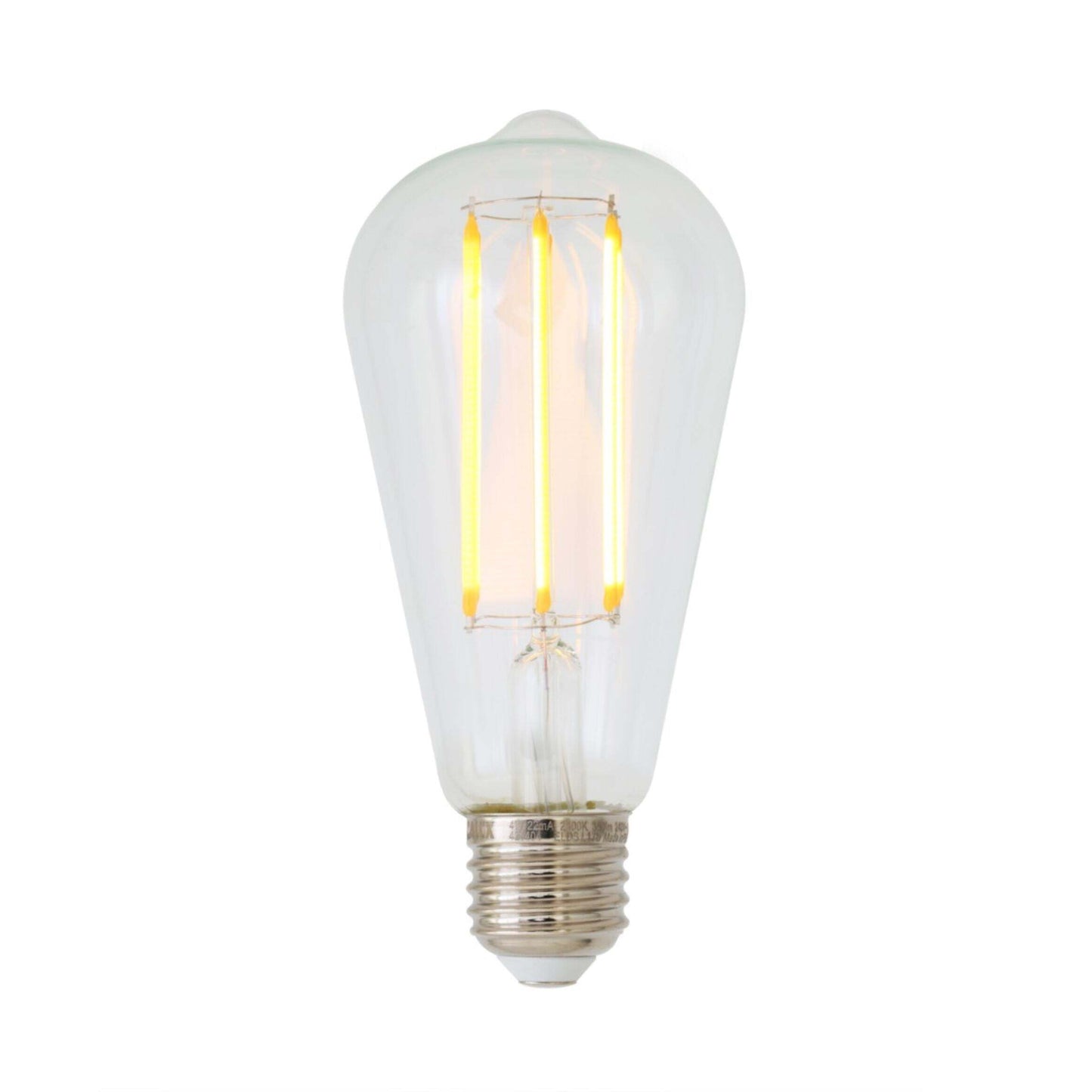 LED Teardrop Filament Bulb Dimmable E27 4W 2300k 350lm
