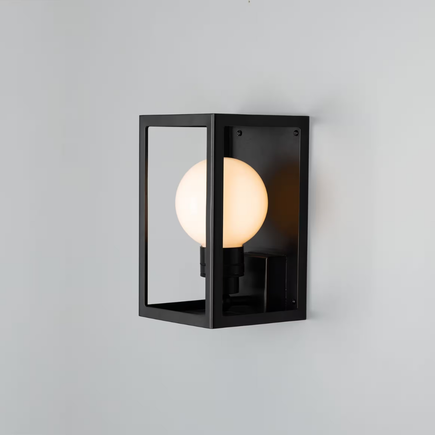 Hamilton Outdoor Box Lantern Wall Light