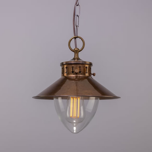 Boyd Vintage Industrial Pendant Light