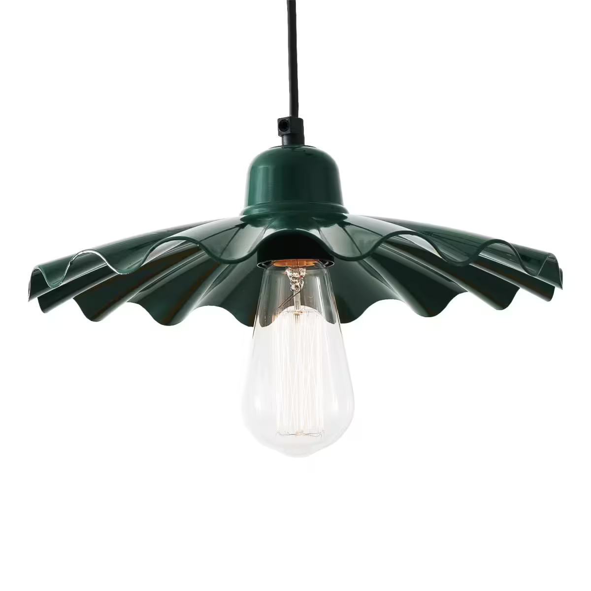 Ardle 30cm Ripple Shade Factory Pendant