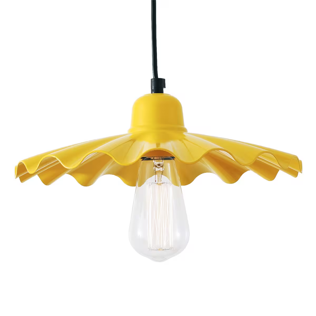 Ardle 30cm Ripple Shade Factory Pendant