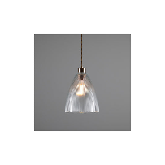 Corvera Holophane Glass Pendant