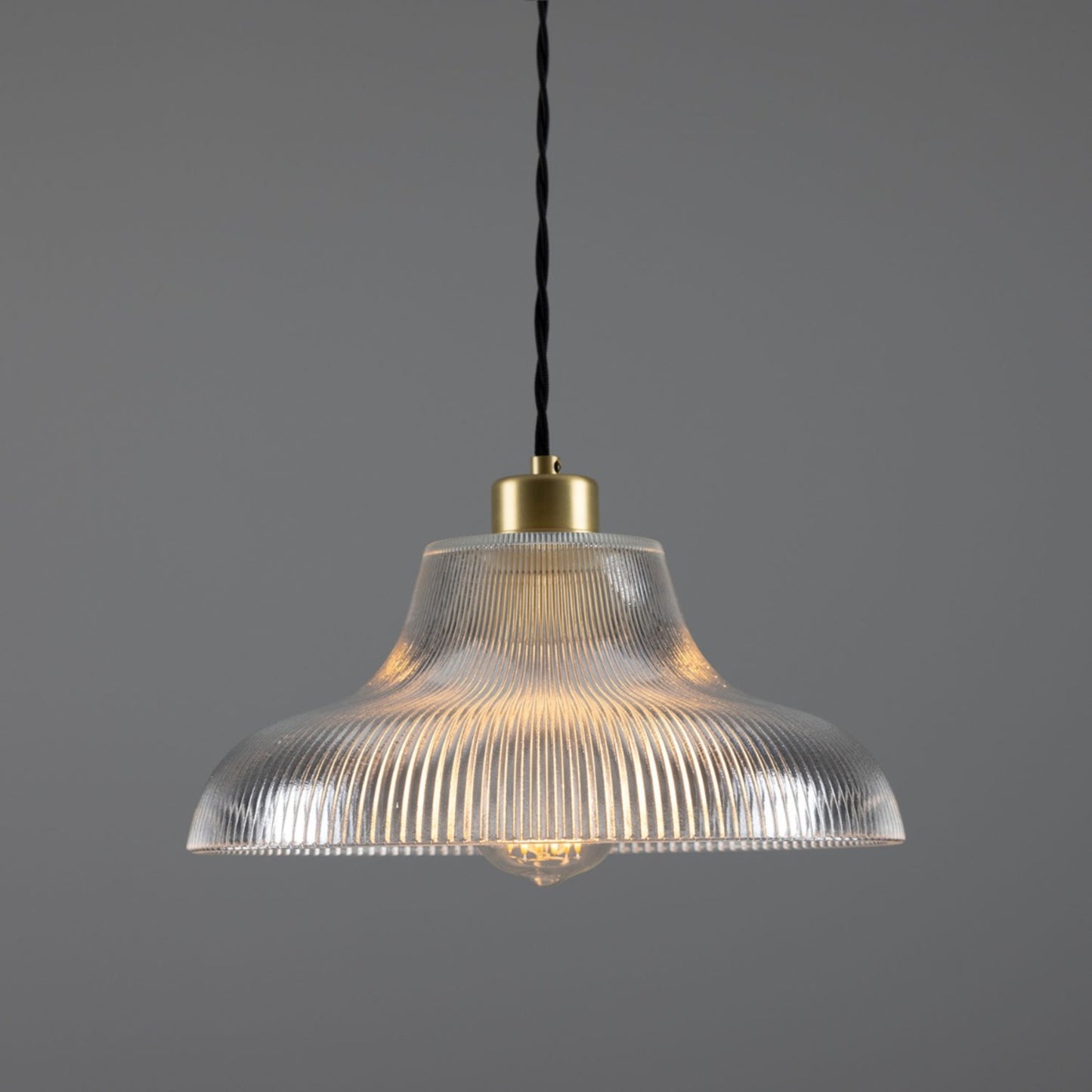 Mono Vintage Railway Glass Pendant