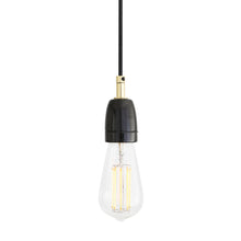Caltra Modern Ceramic and Brass Pendant