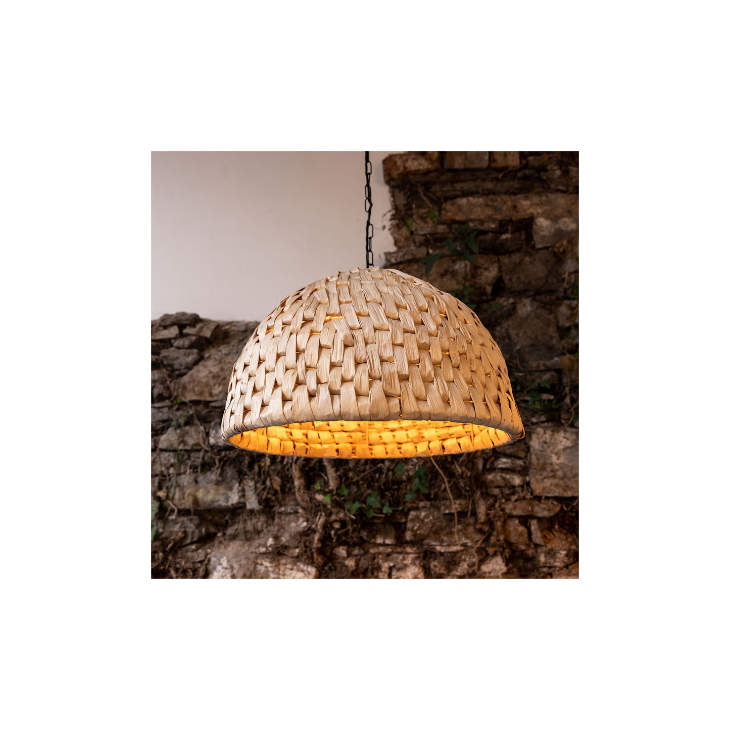Betty Rattan Abaca Pendant
