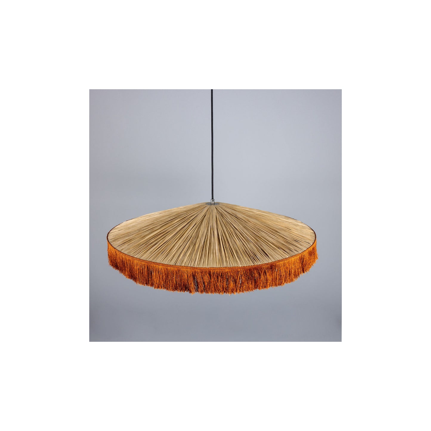 Syracuse Raffia Pendant