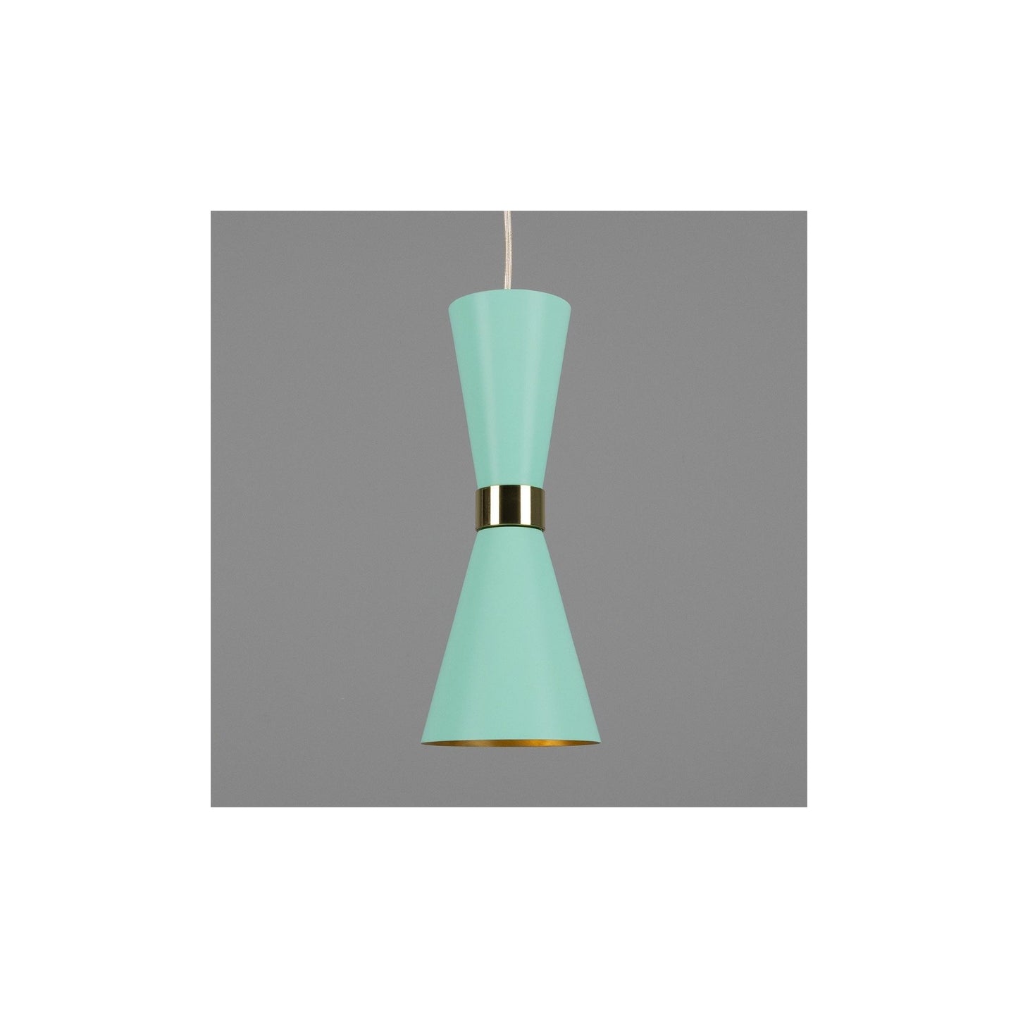 Cairo Mid-Century Coloured Pendant