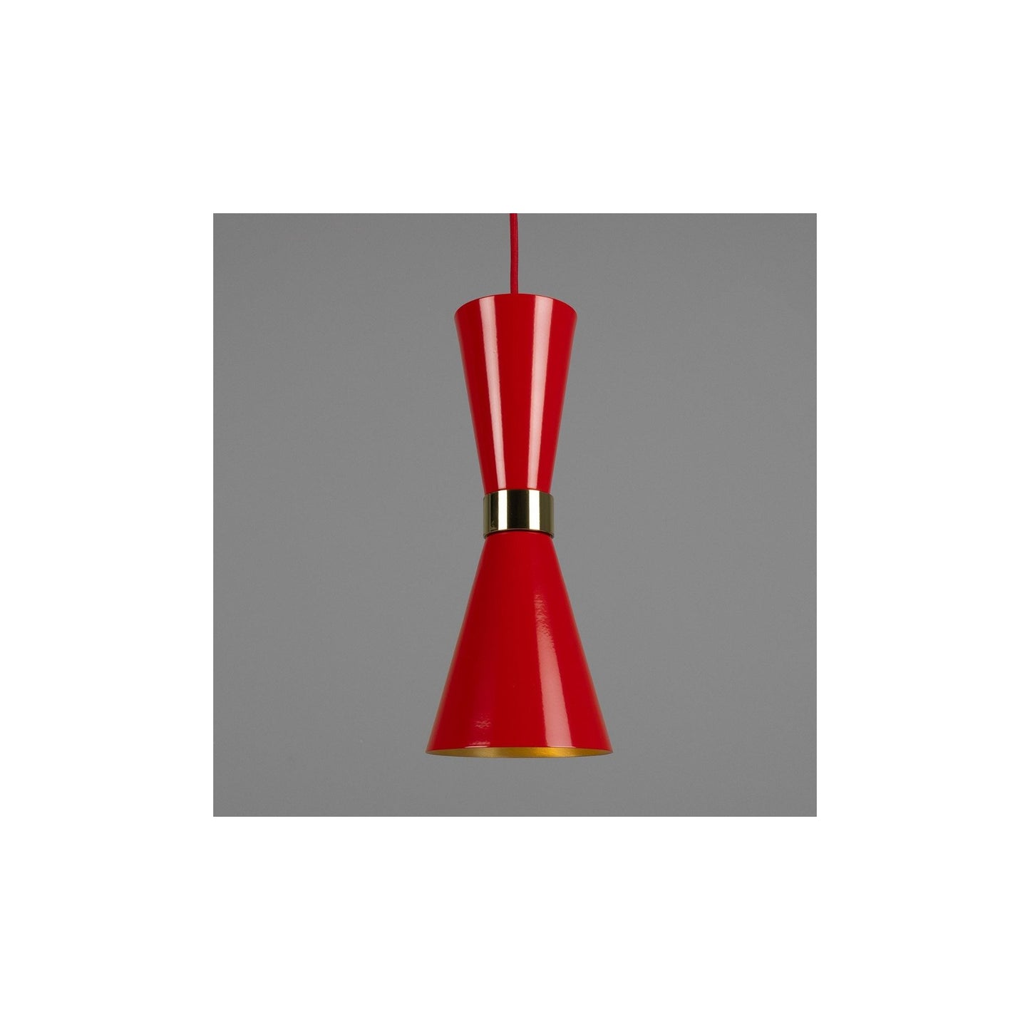 Cairo Mid-Century Coloured Pendant