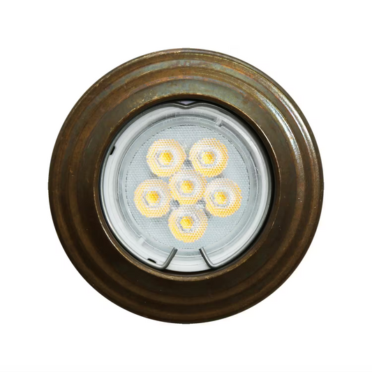 Lefkosia Brass Recessed Spotlight
