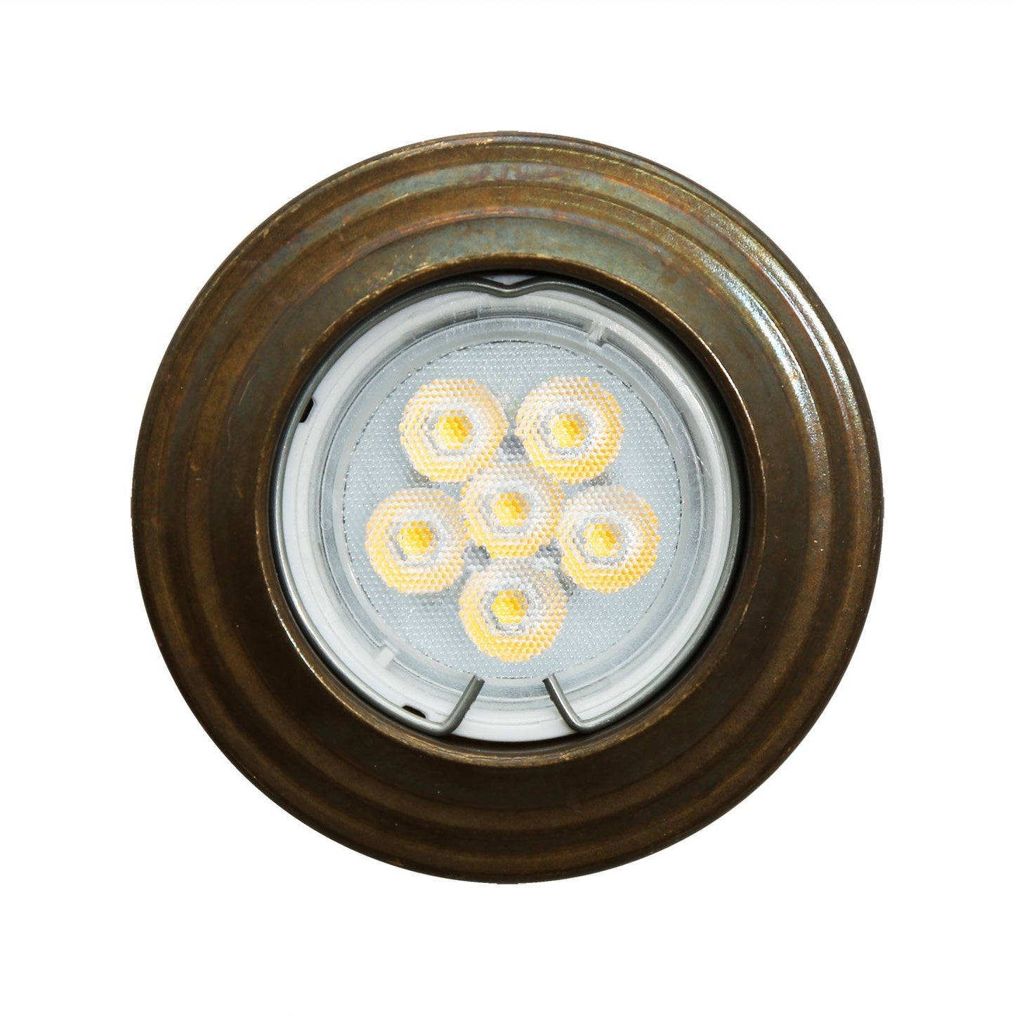 Lefkosia Brass Recessed Spotlight