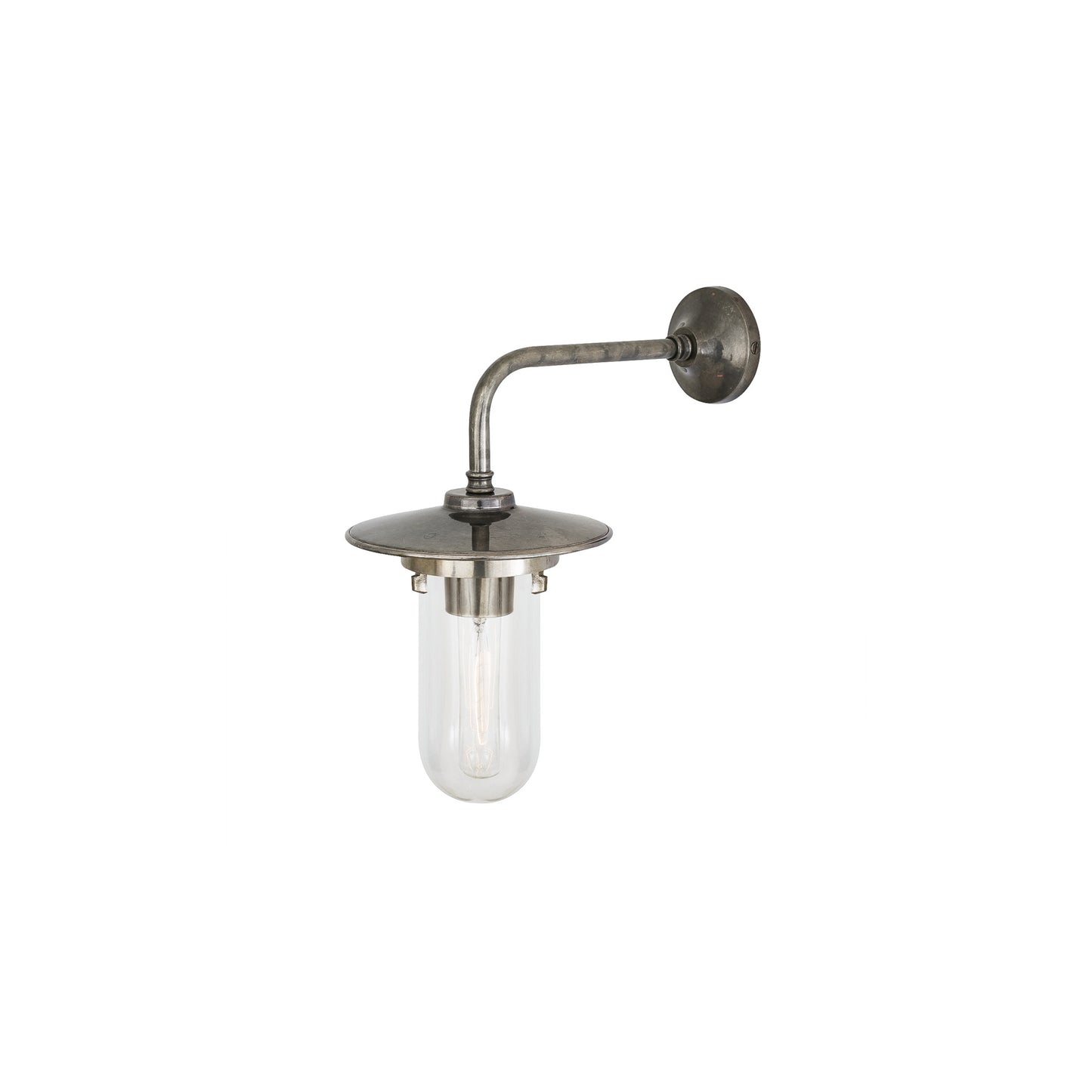 Florin Well Glass Bathroom and Outdoor Wall Light IP65