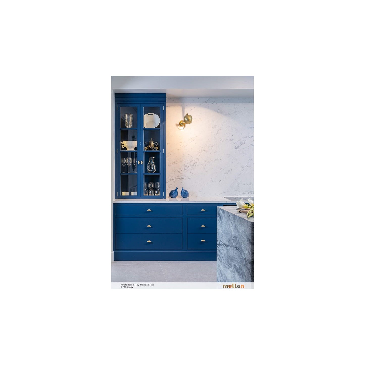Bogota Swing Arm Wall Light in Satin Brushed Brass