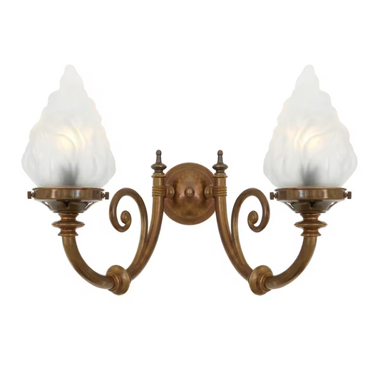 Darwin Two-Arm Traditional Wall Light
