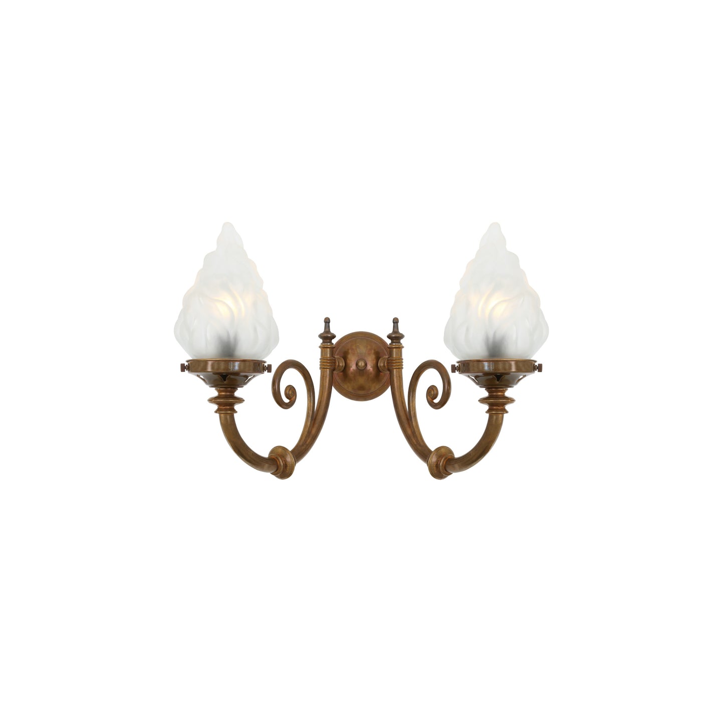 Darwin Two-Arm Traditional Wall Light