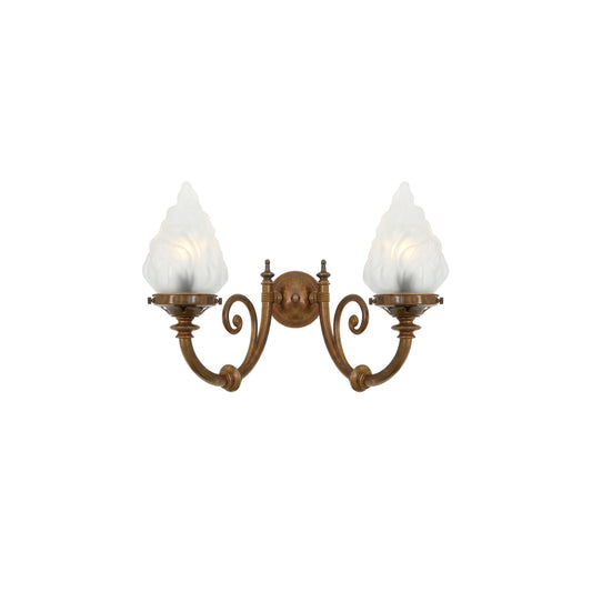 Darwin Two-Arm Traditional Wall Light