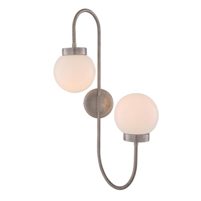 Mullan Lighting Winslow Double Globe Wall Light