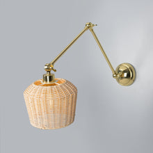 Mullan Lighting Manila Swing-Arm Wall Light