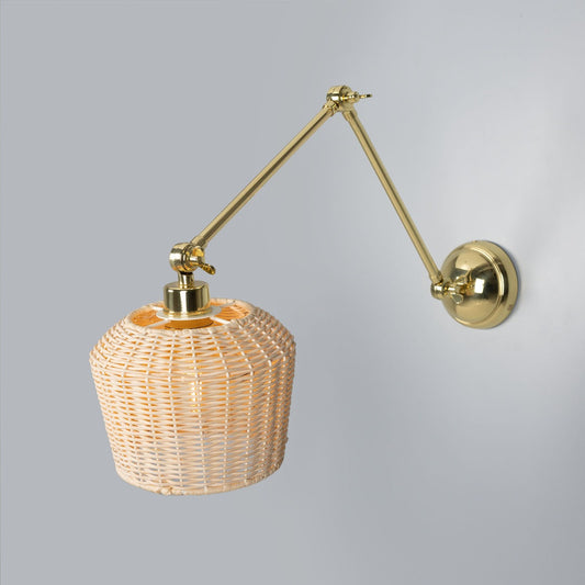 Mullan Lighting Manila Swing-Arm Wall Light