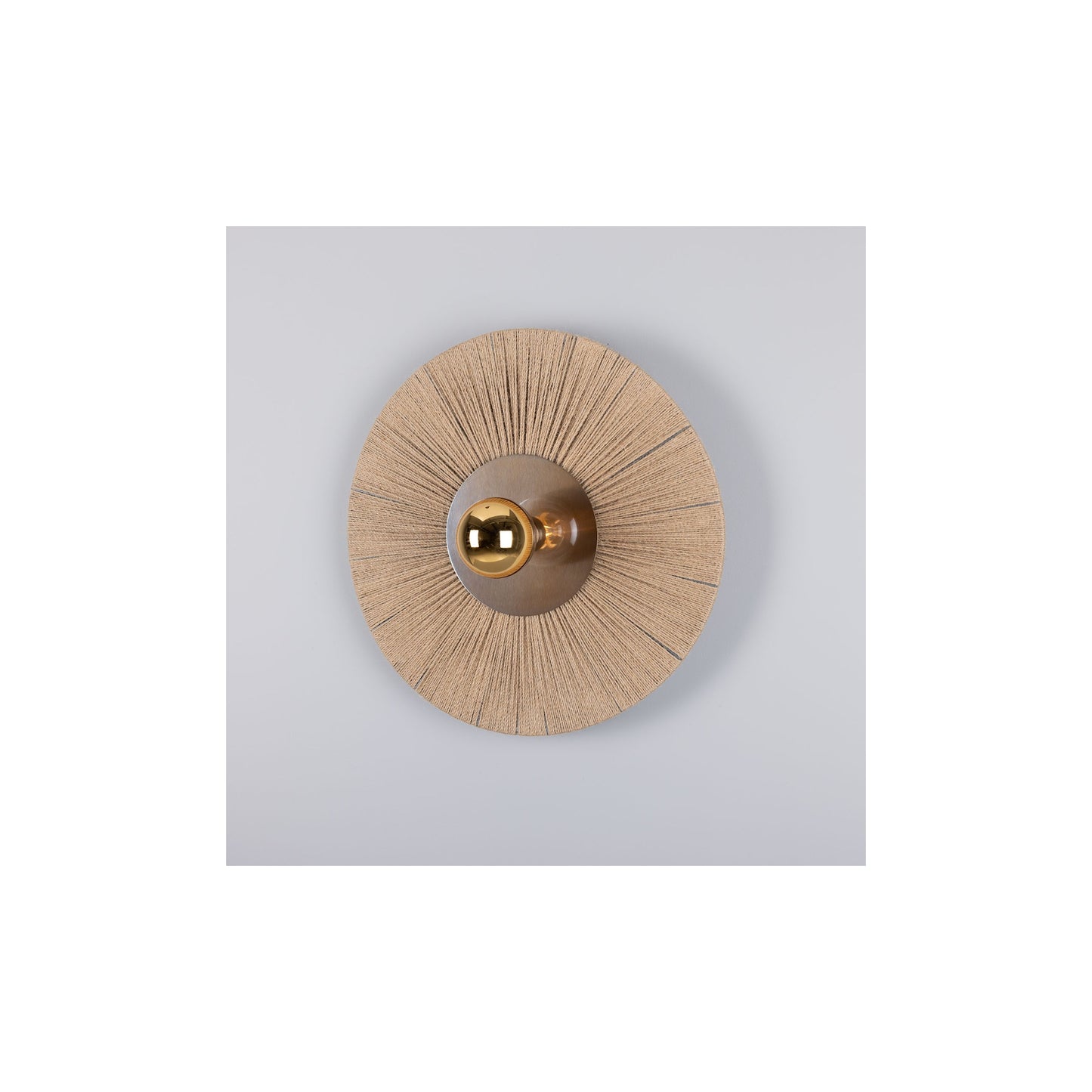 Syracuse Raffia Rope Wall Light
