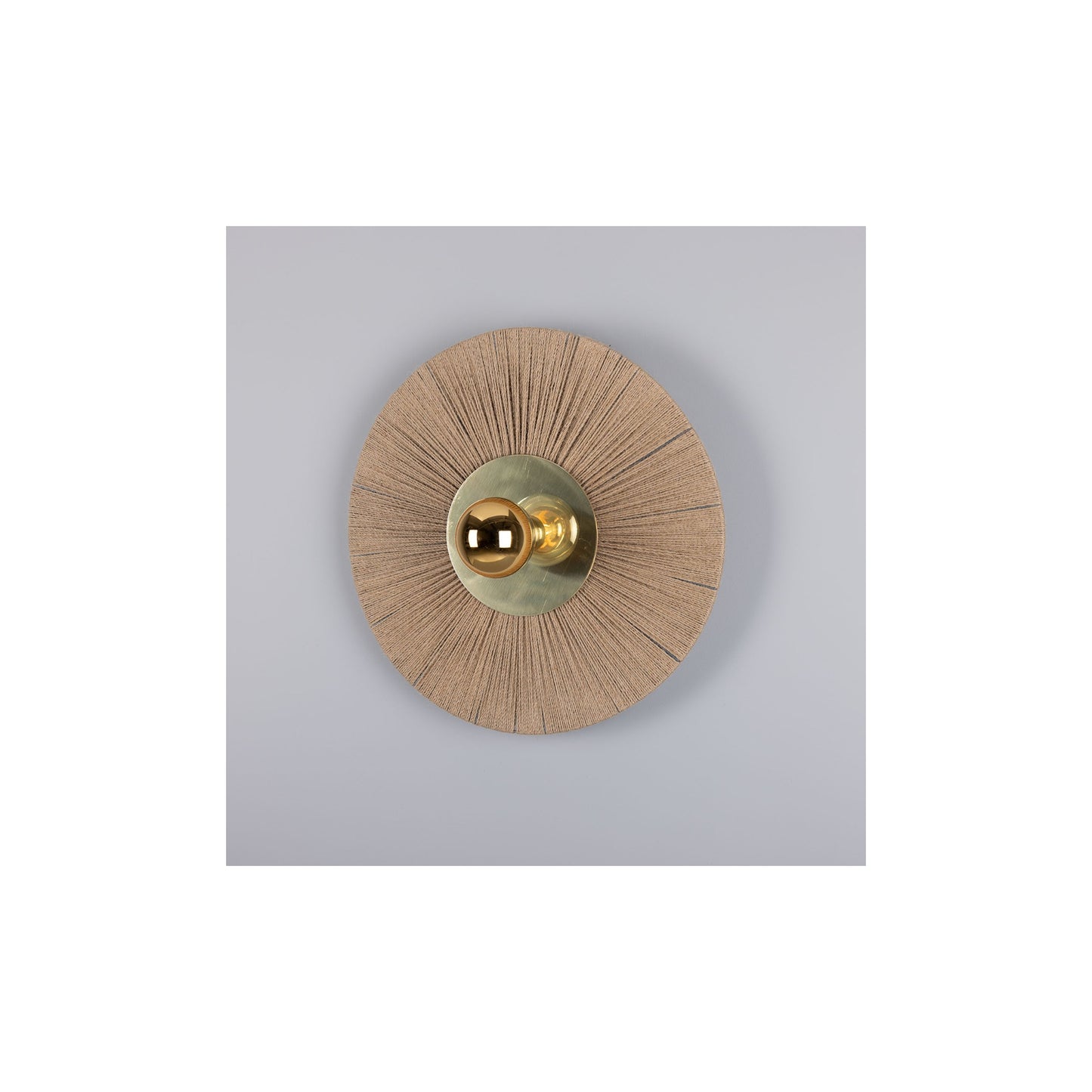 Syracuse Raffia Rope Wall Light