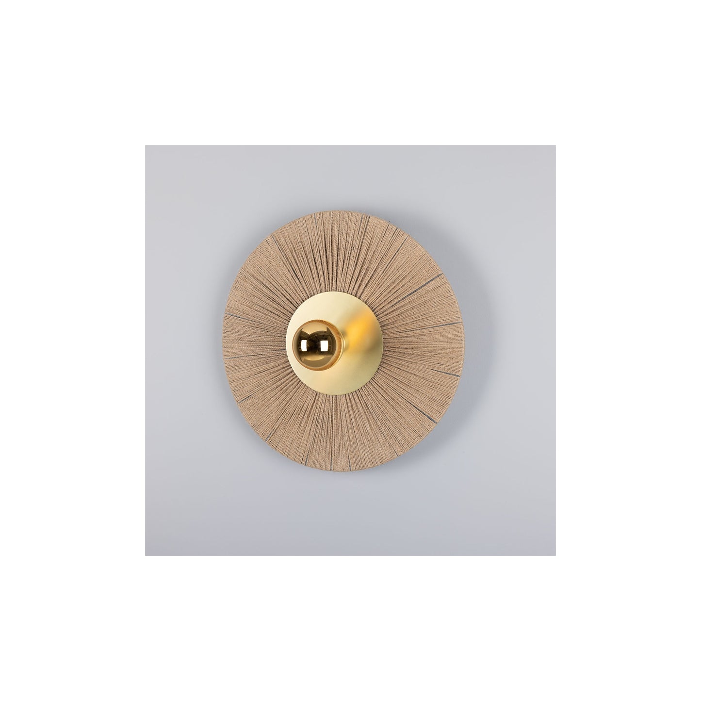 Syracuse Raffia Rope Wall Light