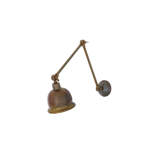 Dale Vintage Adjustable Brass Picture Light