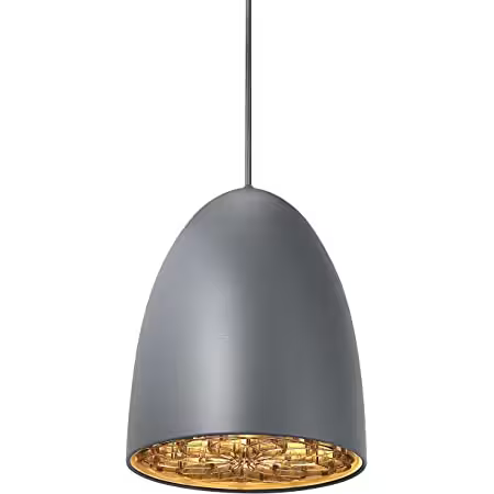 Nexus 20 Single LED Pendant in Grey