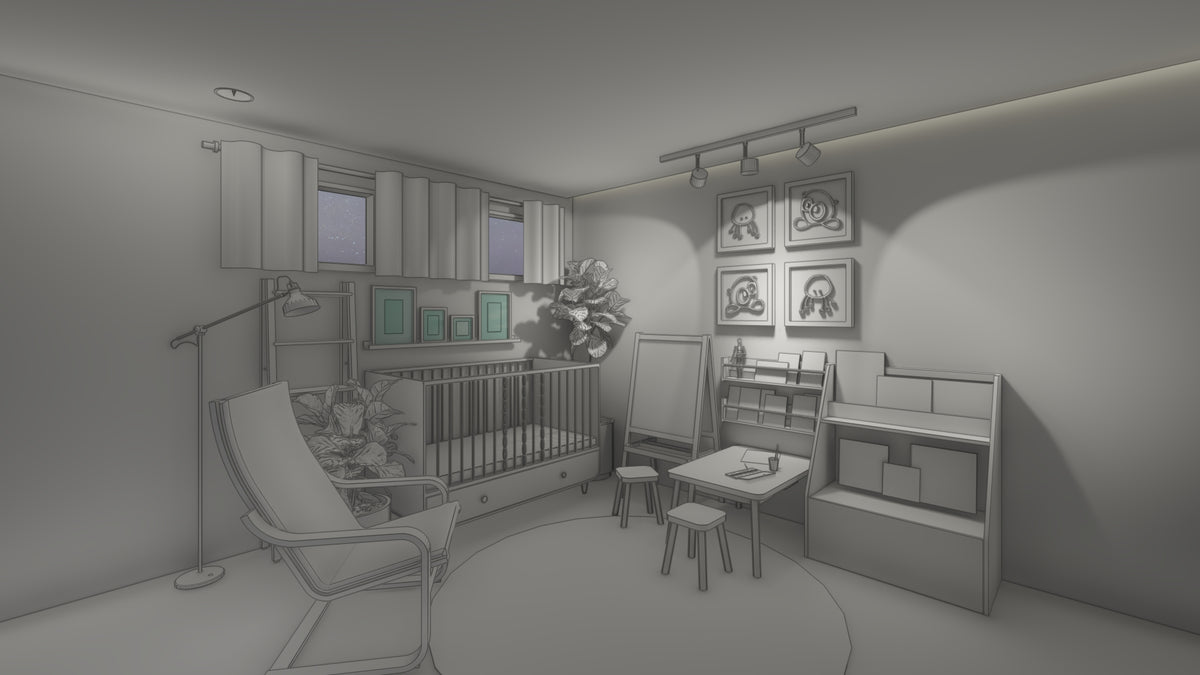 Adaptable children's lighting system