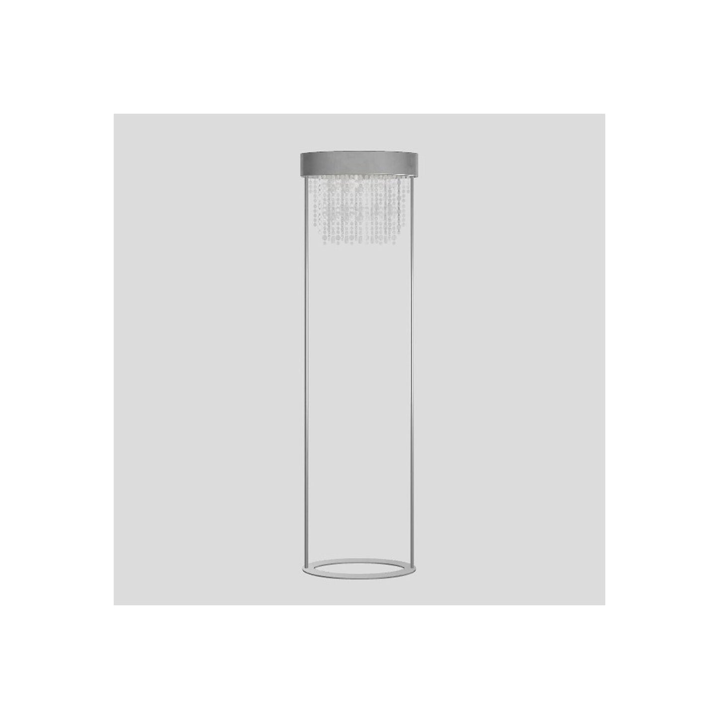 Ola STL2 E27 Floor Lamp with Colored Glass
