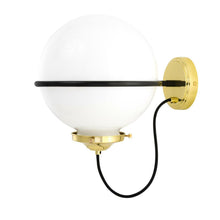 Mullan Lighting Oranmore Glass Globe Wall Light