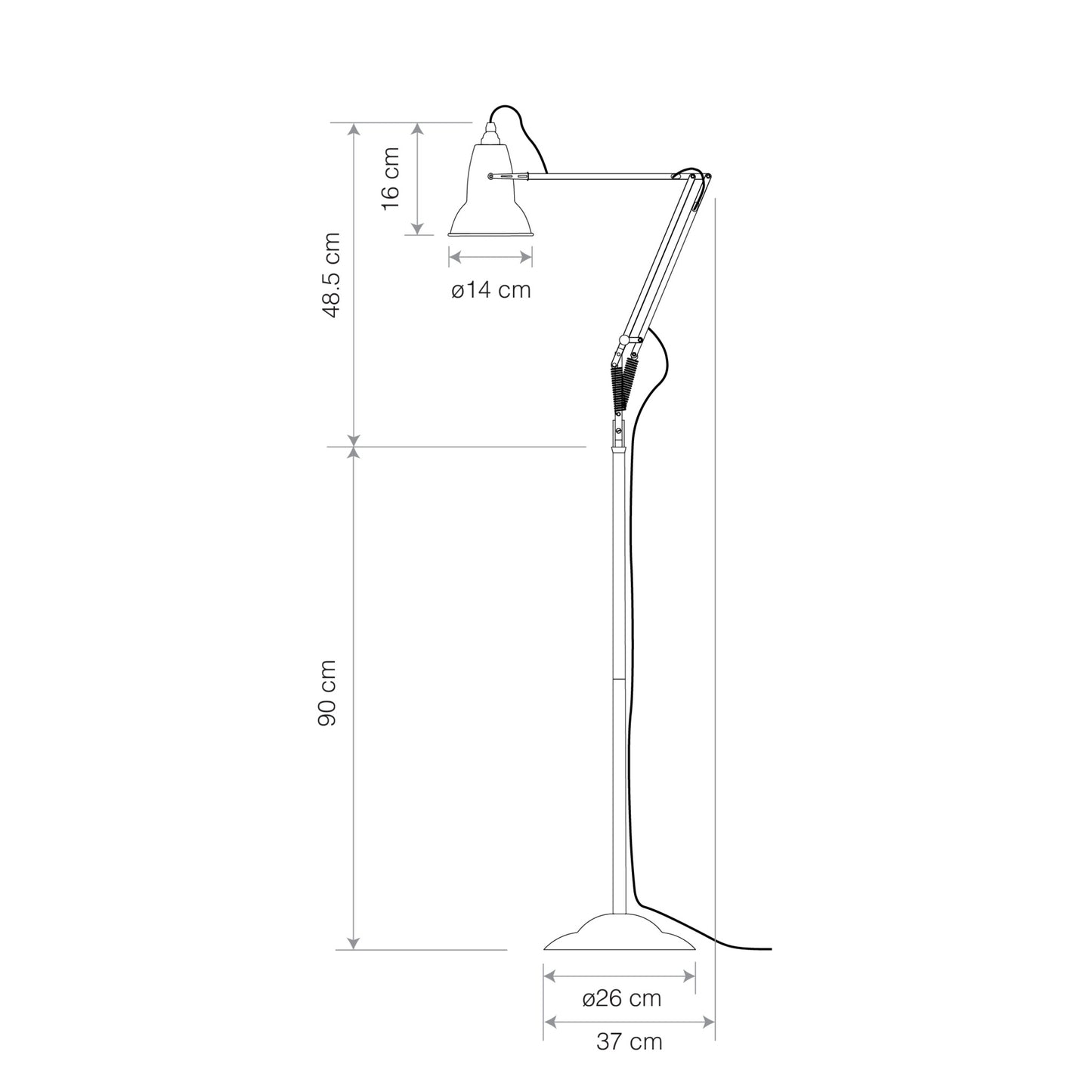 Original 1227 Floor Lamp - National Trust Edition