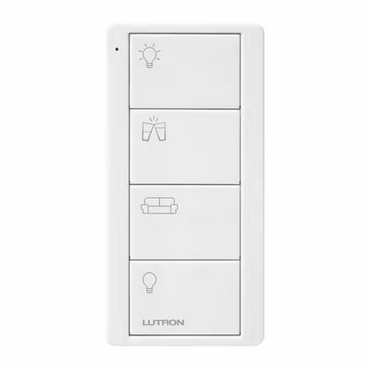 Pico RA2 Select 4 Button RF Control in White