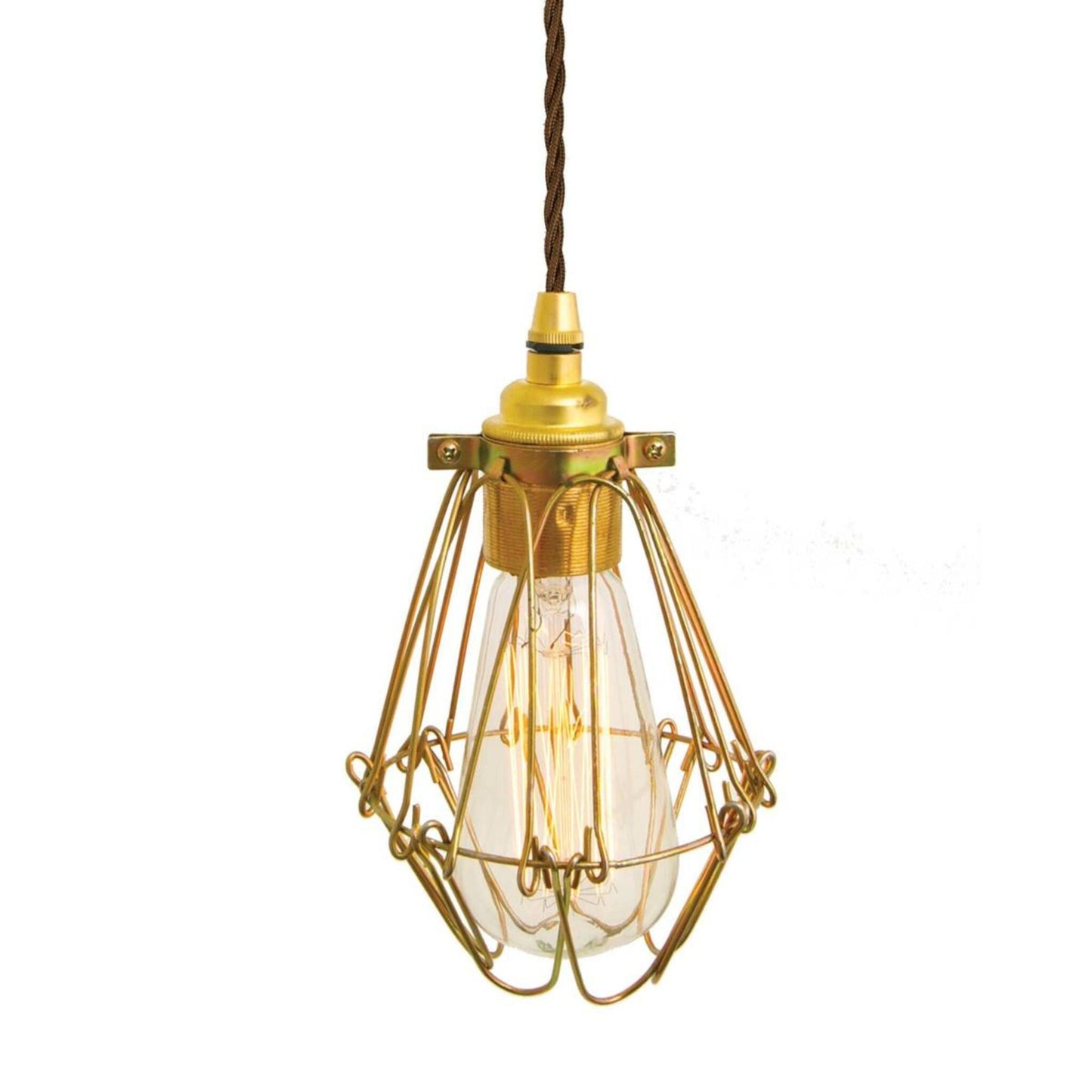 Praia Industrial Cage Pendant Light