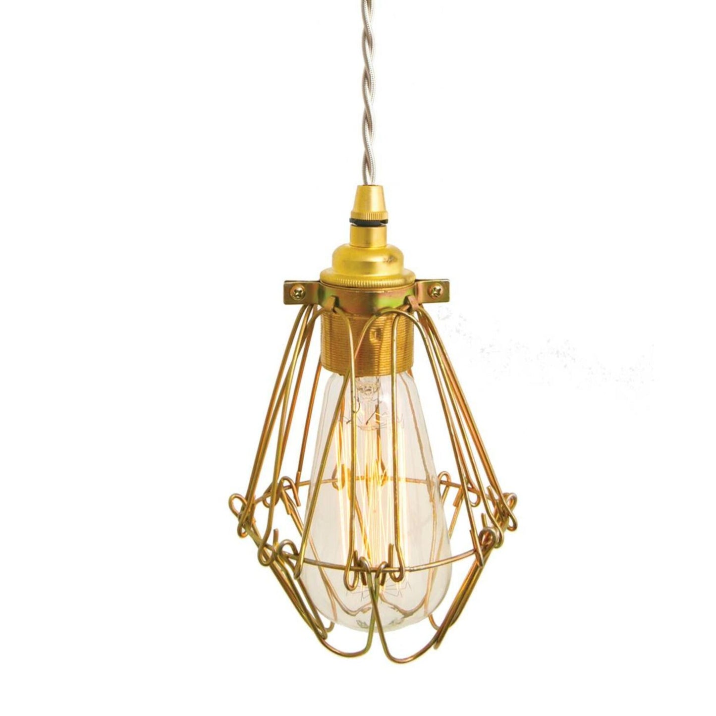Praia Industrial Cage Pendant Light