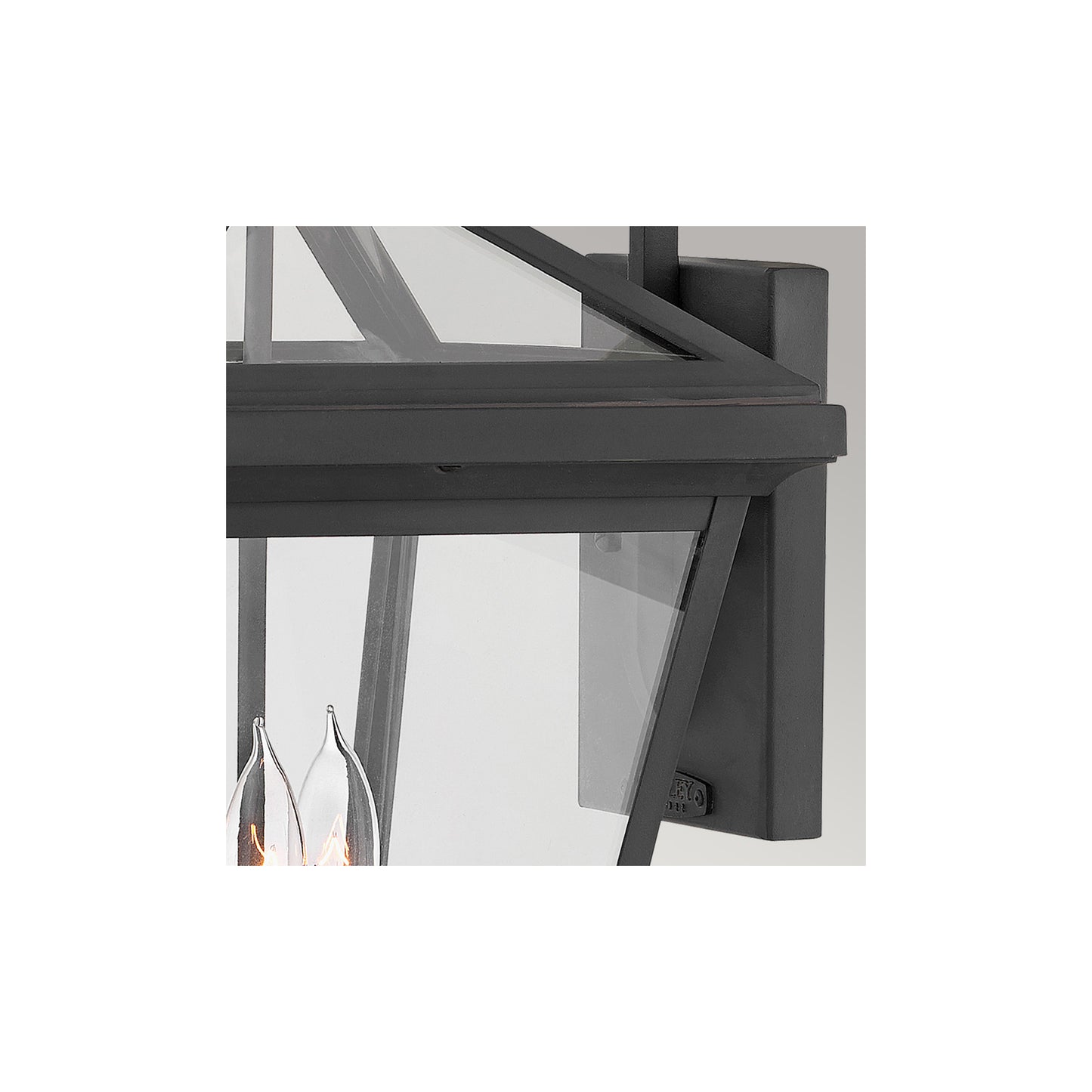 Alford Place Wall Lantern in Museum Black