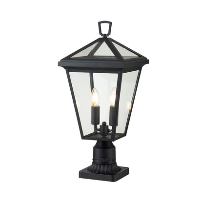 Quintiesse Alford Place Outdoor Pedestal Lantern