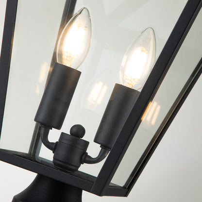 Quintiesse Alford Place Outdoor Pedestal Lantern