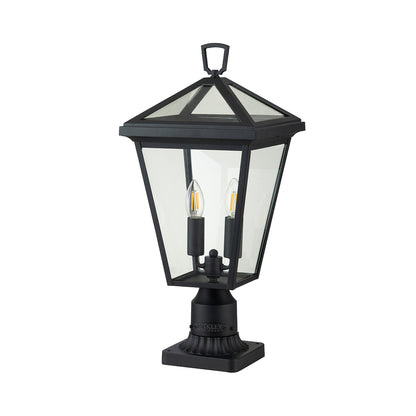Quintiesse Alford Place Outdoor Pedestal Lantern