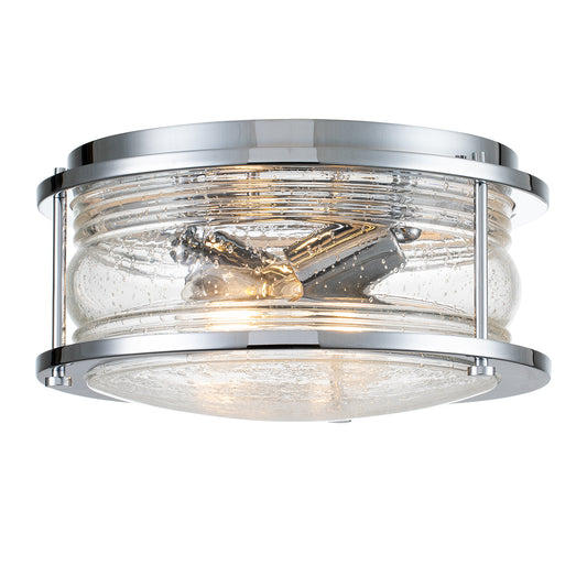Quintiesse Ashland Bay 2-Light Flush Ceiling Light