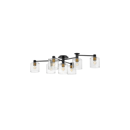 Axel 7-Light Semi-Flush Mount