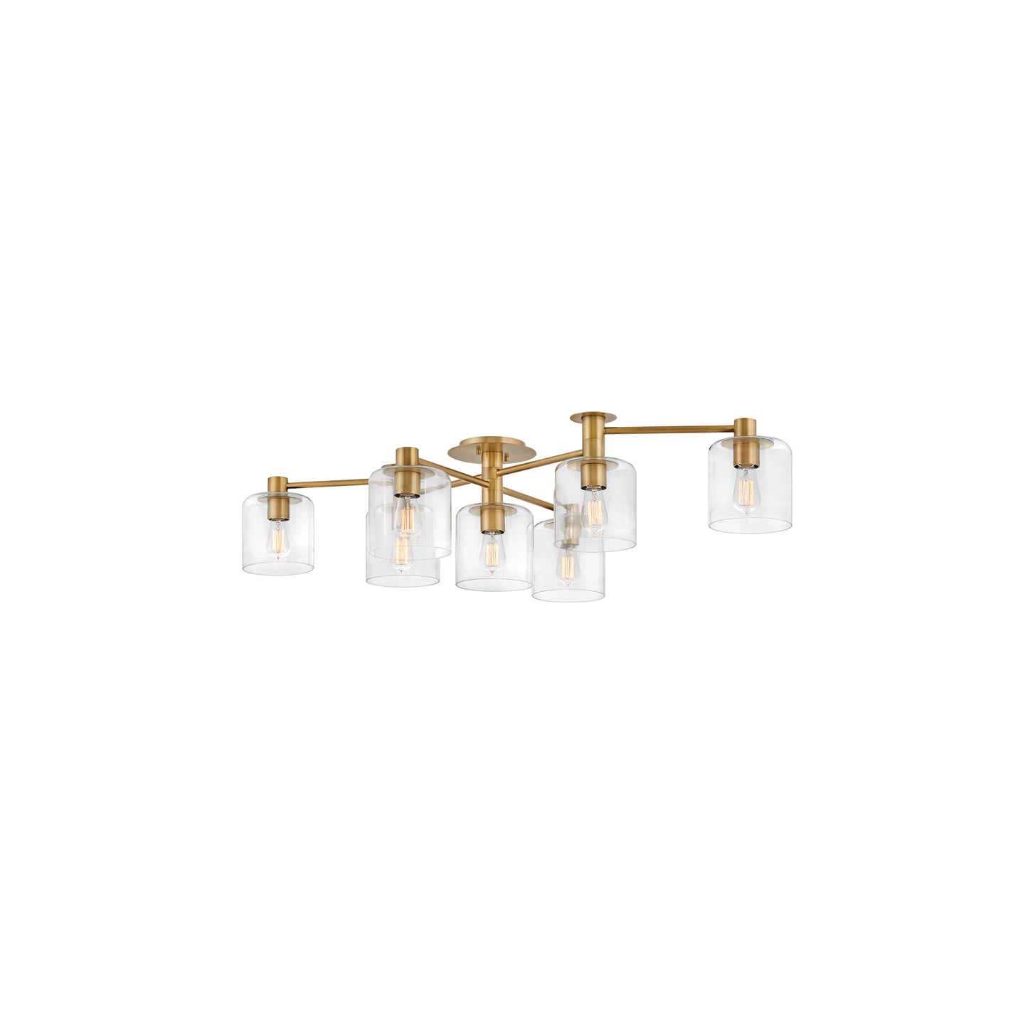 Axel 7-Light Semi-Flush Mount
