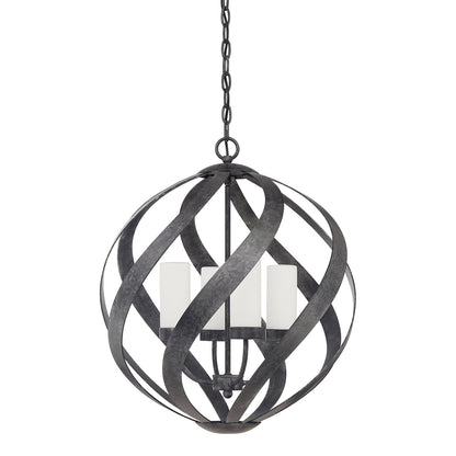 Quintiesse Blacksmith 4‑Light Outdoor Chandelier