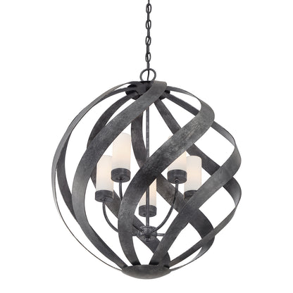 Quintiesse Blacksmith 5-Light Outdoor Chandelier
