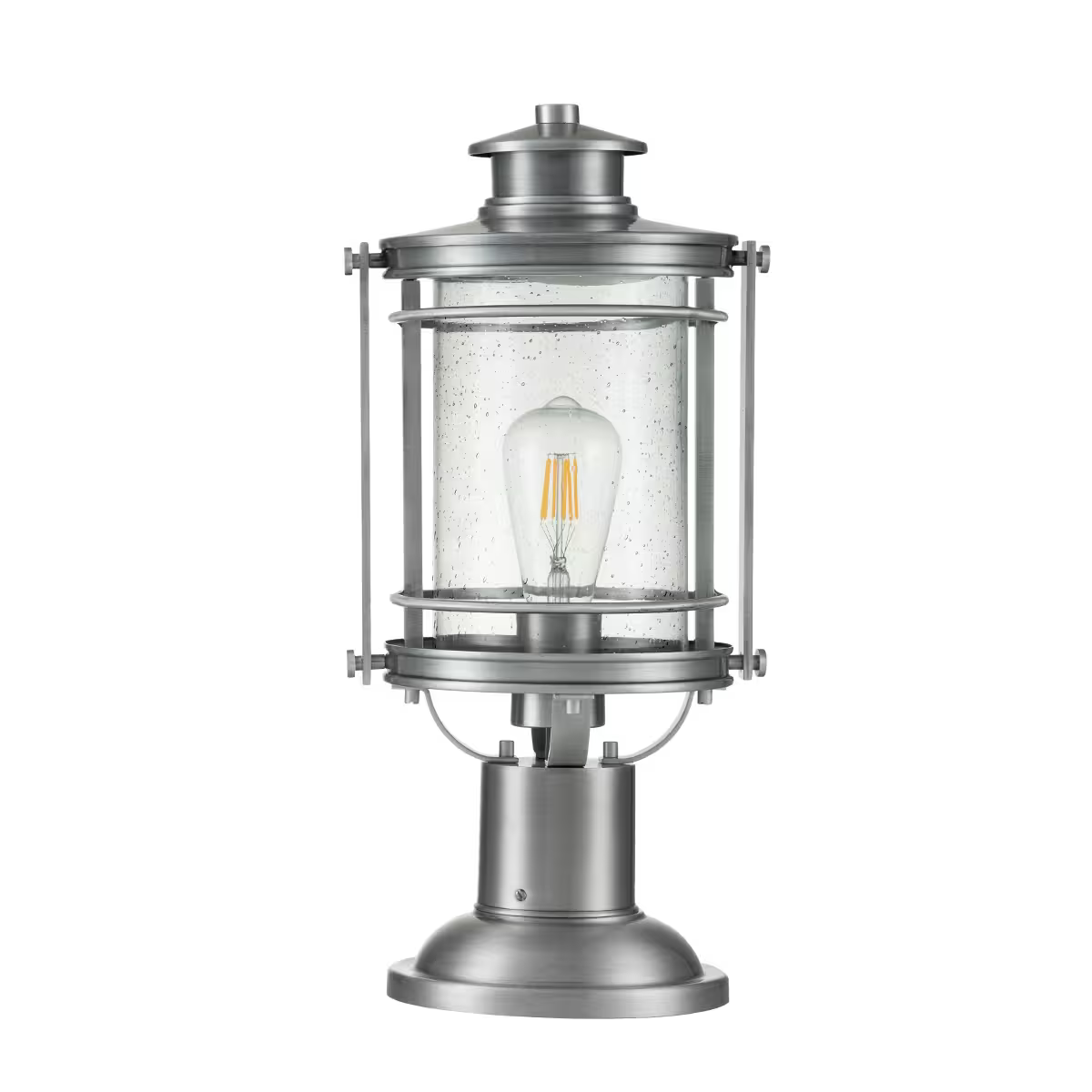 Booker 1-Light Medium Pedestal Lantern