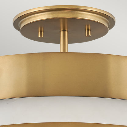 Quintiesse Echelon 3-Light Semi-Flush