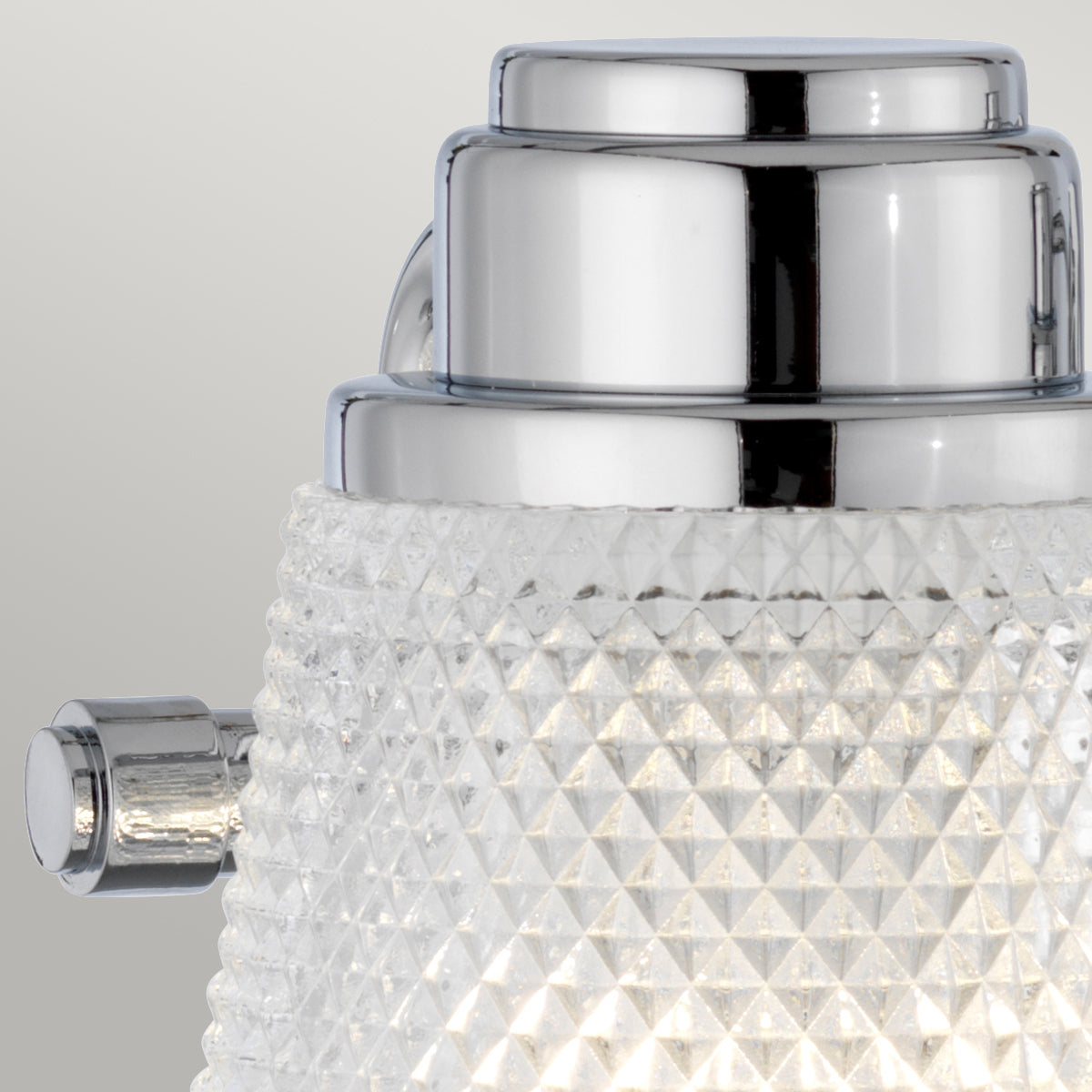 Quintiesse Hudson Three-Light Bathroom Wall Light