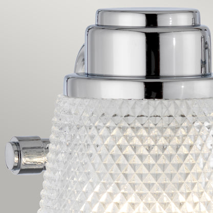Quintiesse Hudson Three-Light Bathroom Wall Light