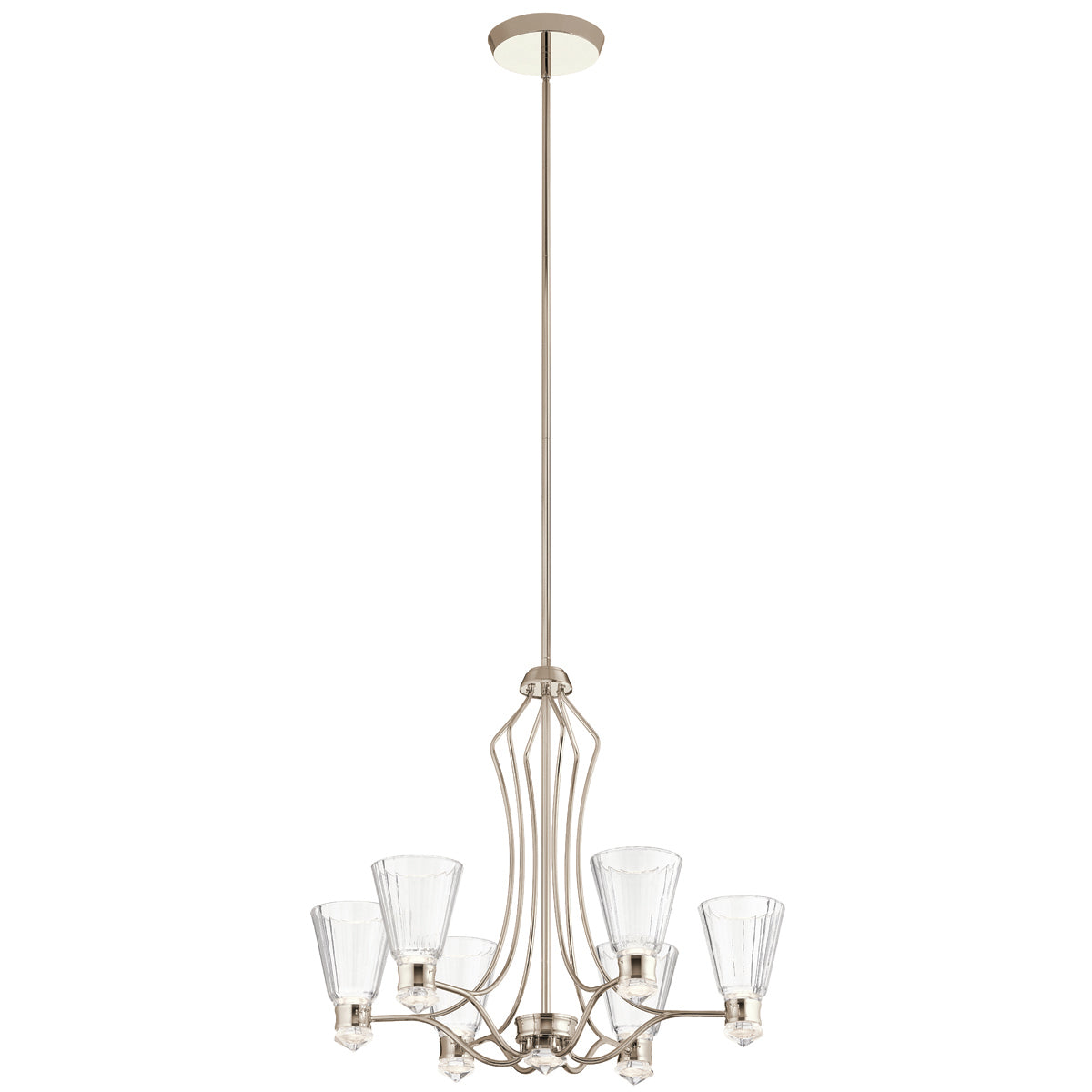 Quintiesse Kayva 6-Arm Chandelier